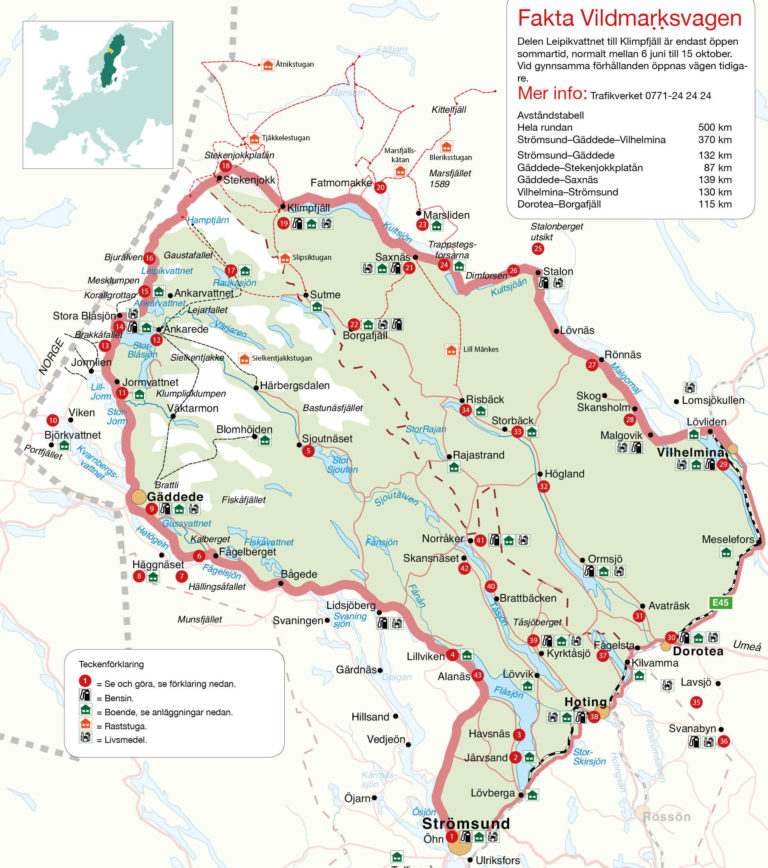 Vildmarksvägen - Sweden's Wilderness Route