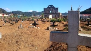 San Juan Chamula Graveyard Cross