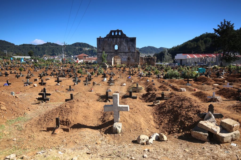 San Juan Chamula Graves and Church