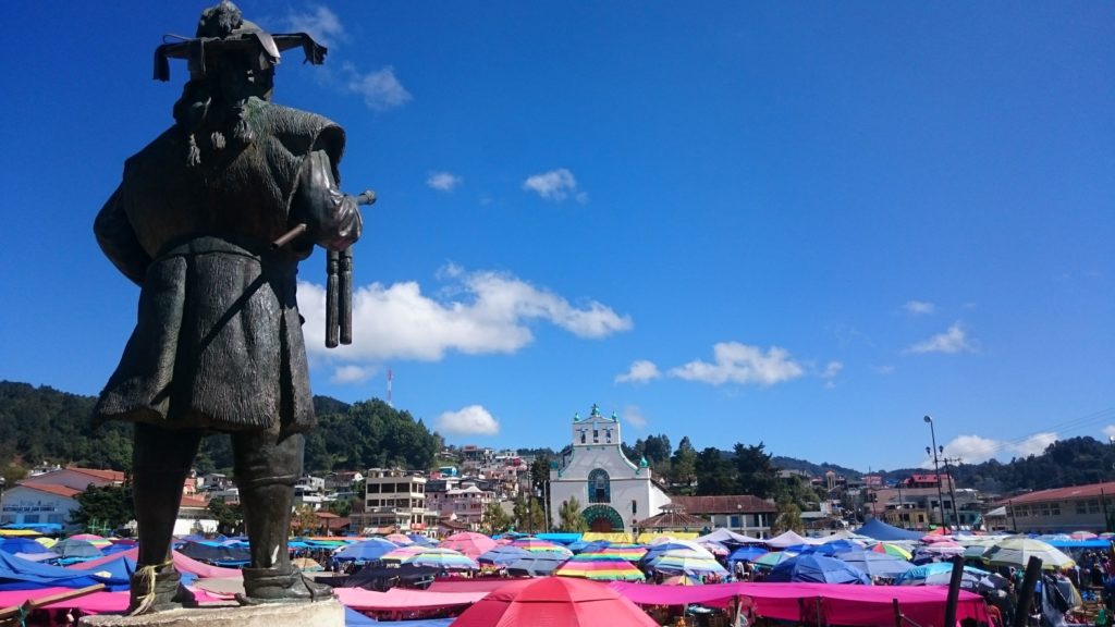 San Juan Chamula Market Statue