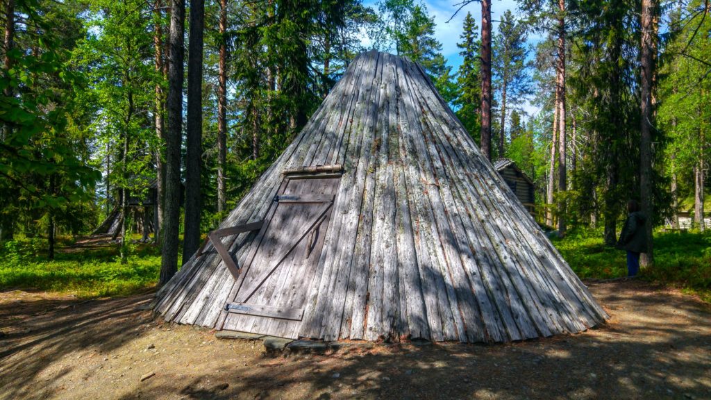 Vilhelmina Sami Gohati Cone Hut Lapland Sweden