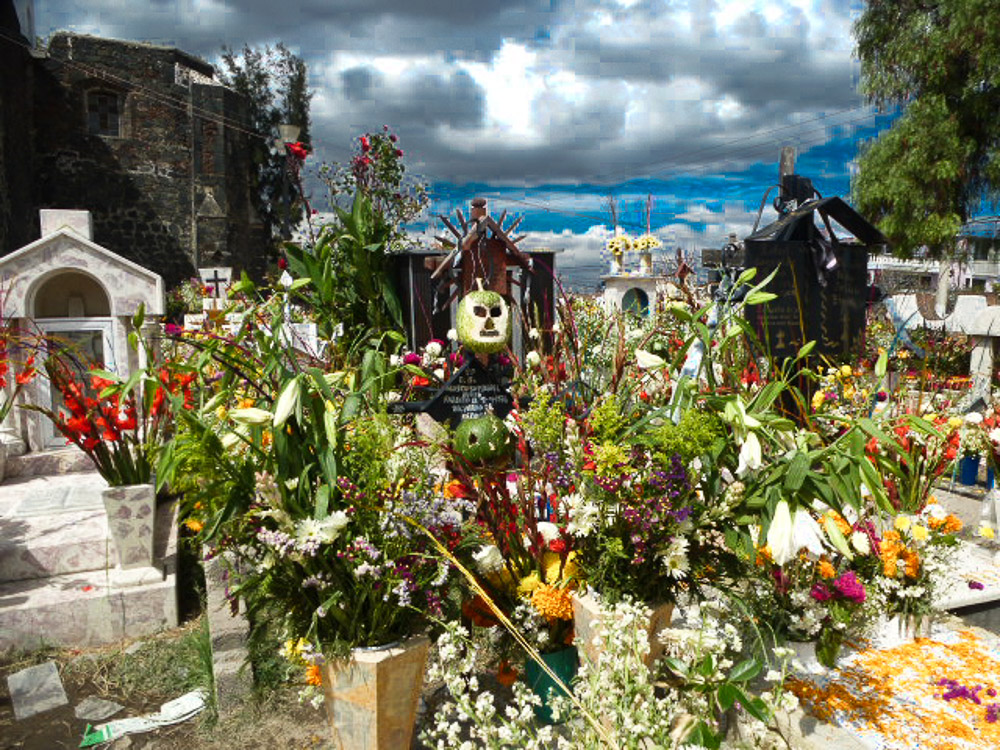 San Andrés Mixquic Cemetery Dias de los Muertos, Day of the Dead Mexico
