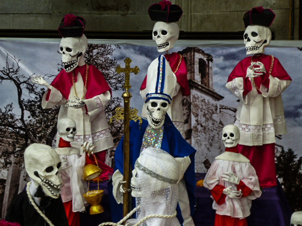 Dias de los Muertos Mexican Skeleton Display