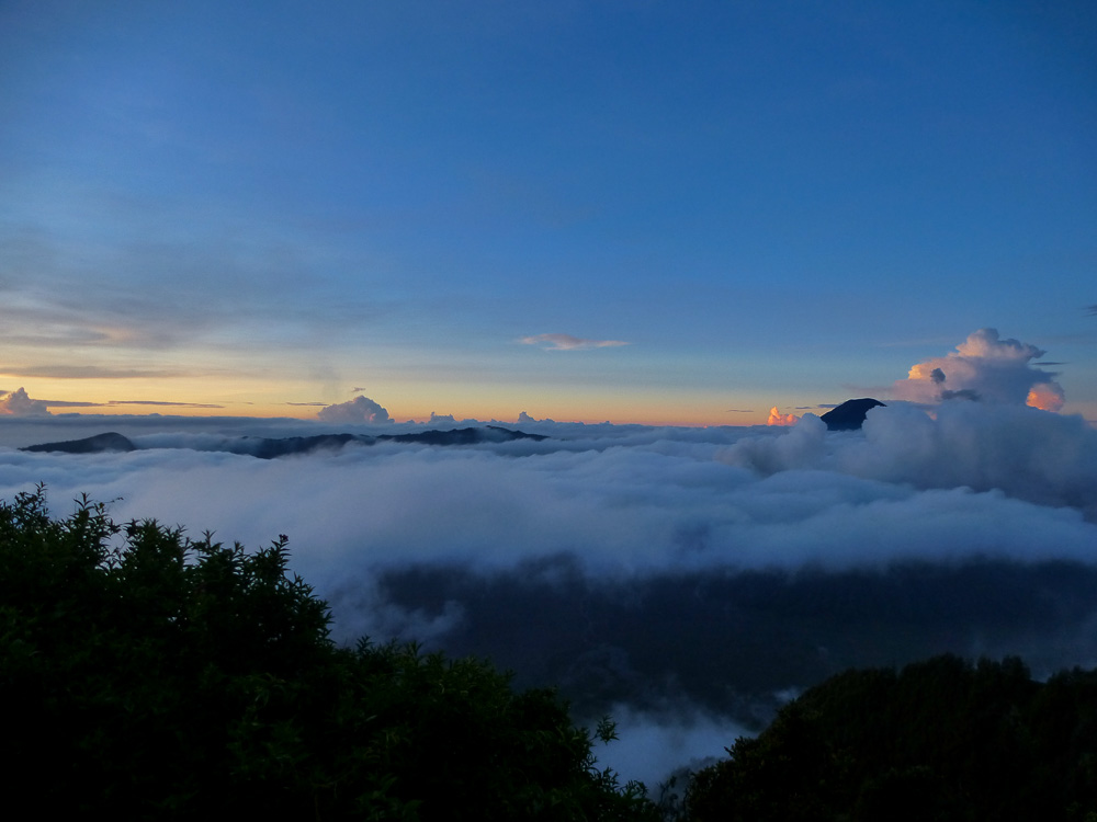 Mount Bromo Volcano Sunrise Clouds Java Indonesia
