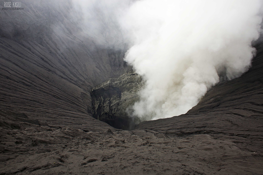 Mount Bromo Volcano Crater Java Indonesia