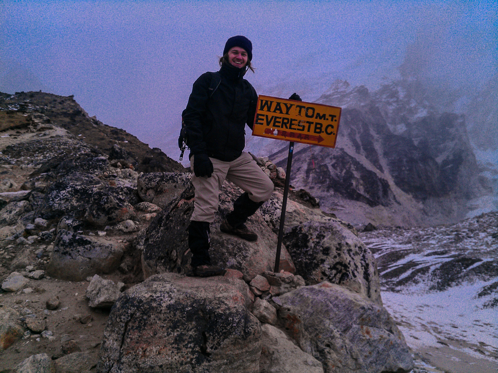 Way to Everest Base Camp Sign