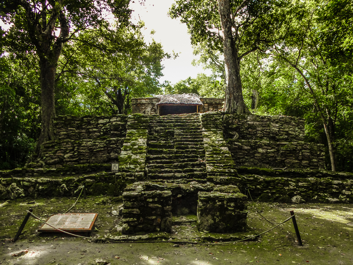 Muyil Ruins near Tulum Mexico