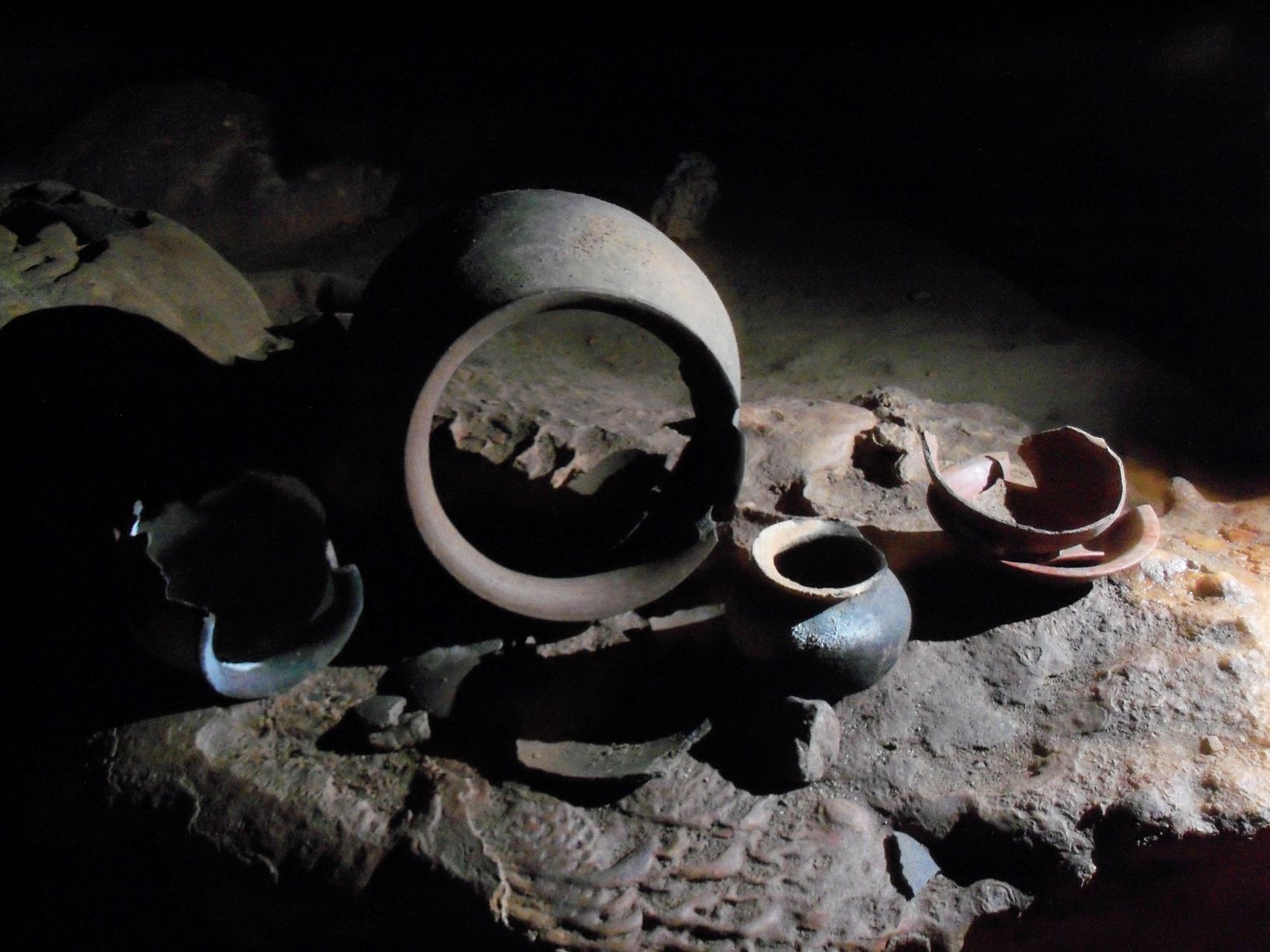 ATM Caves Maya Pottery