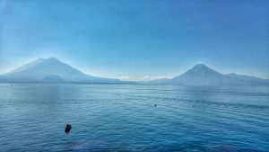 Lake Atitlan Guatemala View from Pana