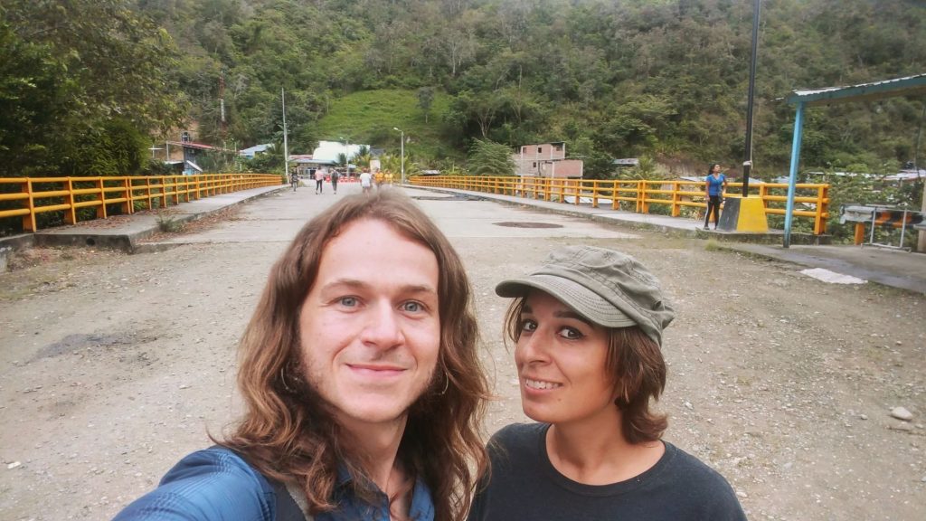 Las Balza Border Crossing Bridge