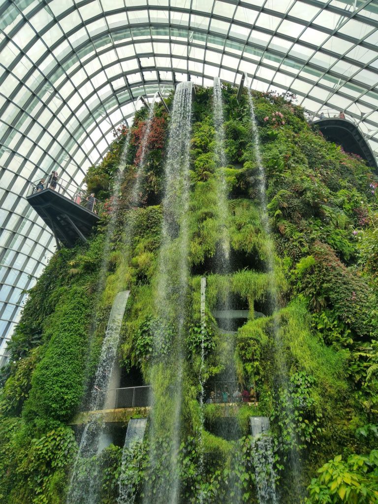 World's Largest Indoor Waterfall