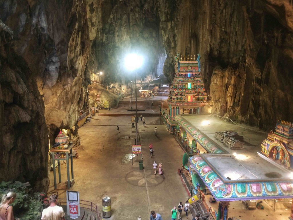 Large Hindu cave complex
