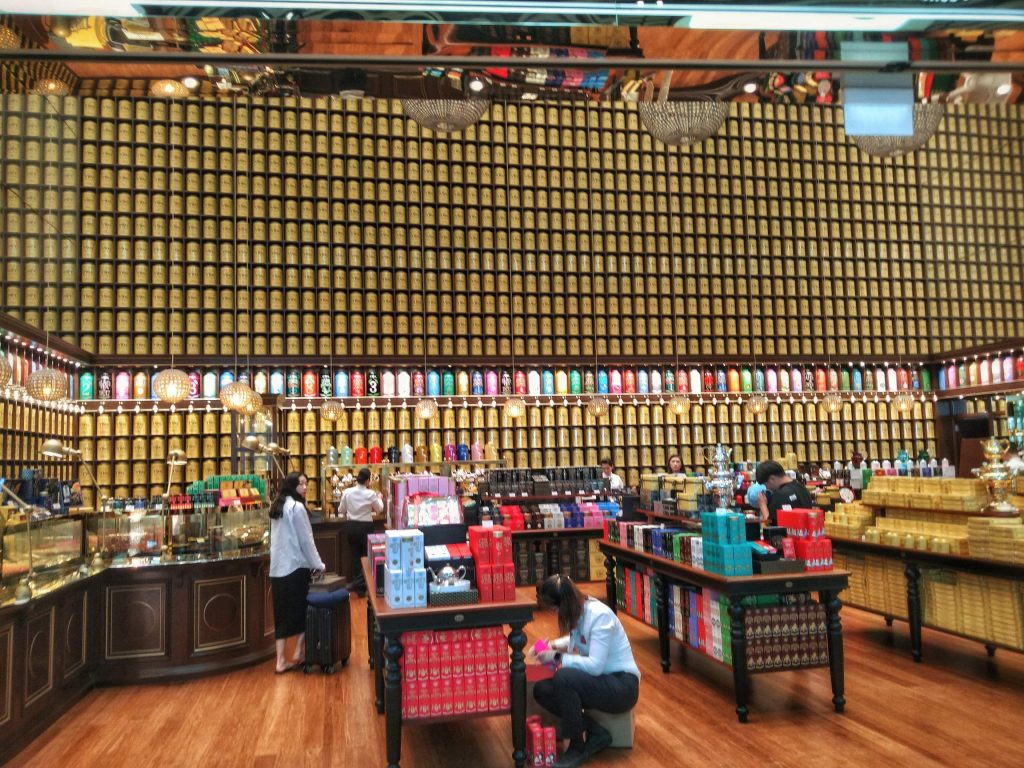 Huge tea store