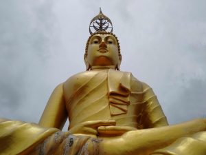 Wat Tham Sua Golden Buddha at Tiger Temple Cave